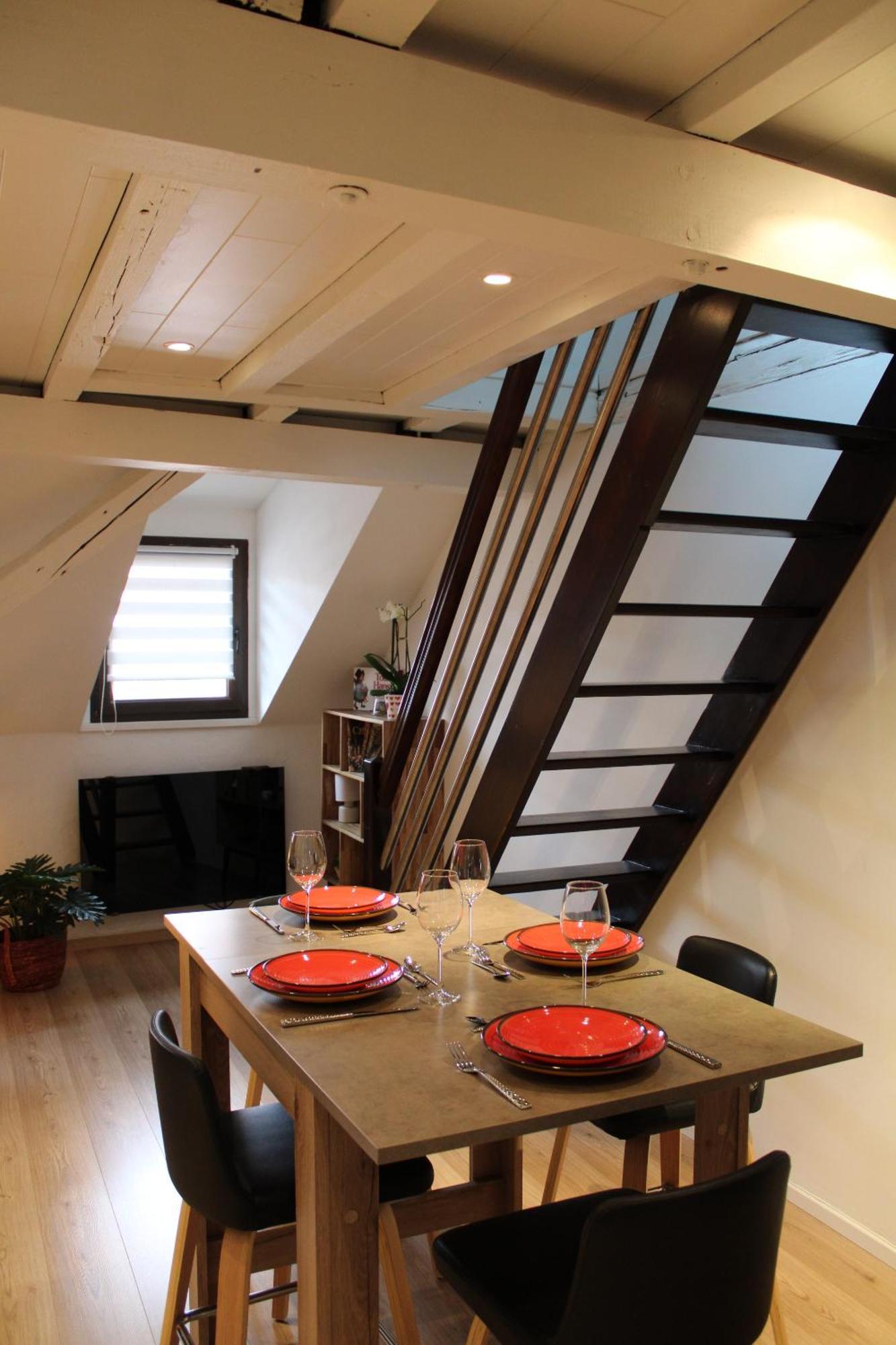 שטרסבורג Charmant Duplex Privatise, Climatise, 2 Chambres מראה חיצוני תמונה